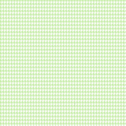 Checker Lime Green Flannel Fabric