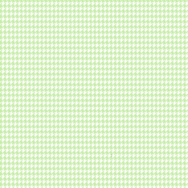 Checker Lime Green Flannel Fabric
