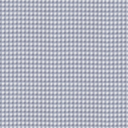 Gingham Plaid Stone Flannel Fabric