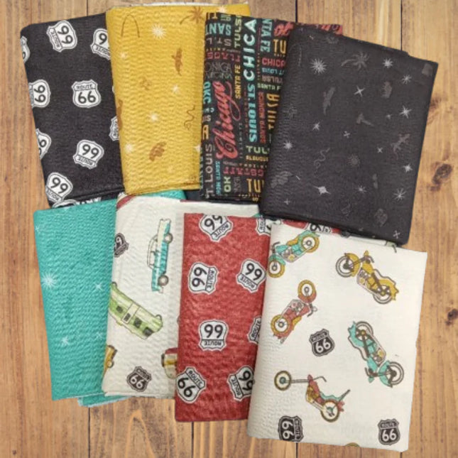 Assorted Route 66 Fabric - 1 lb Scrap Bundle