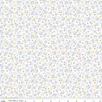Twinkle Little Star Jasmine Stars Cloud Cotton Fabric