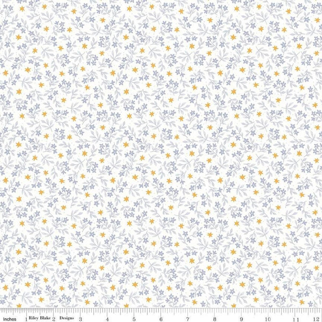 Twinkle Little Star Jasmine Stars Cloud Cotton Fabric