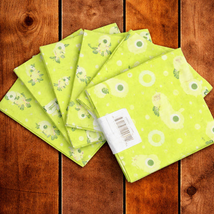 6 Fat Quarters - Lime Pop Fat Quarter Bundle