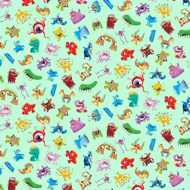 My Silly Monster ABCs Silly Monsters Toss - Mint Multi