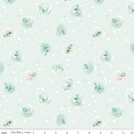 Forever Neverland Tink Mist Cotton Fabric