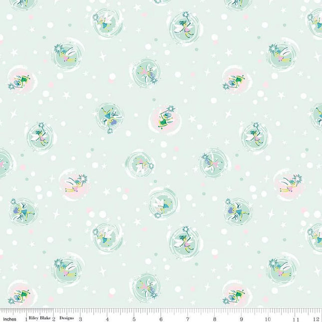 Forever Neverland Tink Mist Cotton Fabric