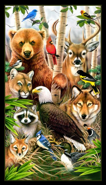 Handmade Tapestry "Wildlife Refuge”