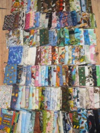 Assorted Novelty Cotton - 1/2 Yard Cuts -  20 Prints- Fabric Bundle