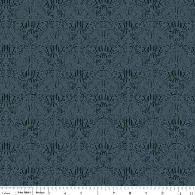 Double Sided Cotton Blanket - Let's Wander First Catch Blue Cotton