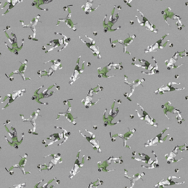Goalbound Men Soccer Players Cotton Fabric
