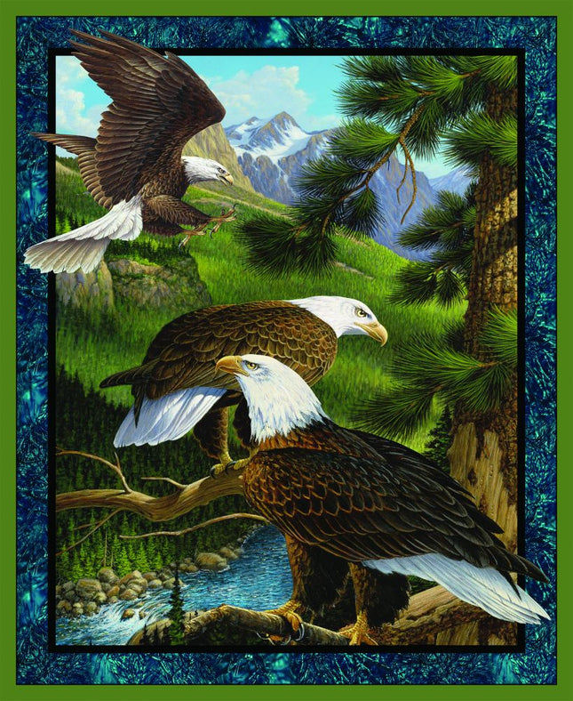 Handmade Tapestry "Flying High Eagle”
