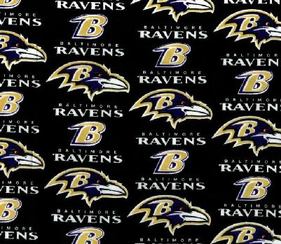 Ravens Cotton Fabric