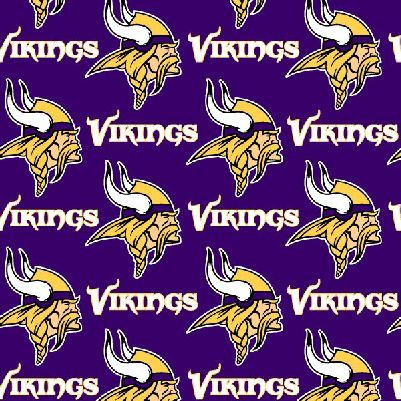 Vikings Cotton Fabric