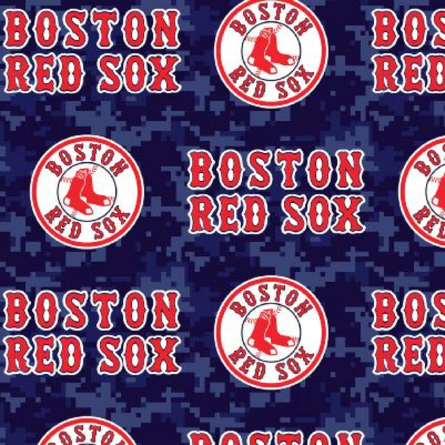Red Sox Digital Fleece Fabric