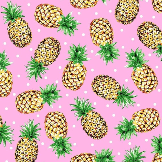 Surfside Pineapples Cotton Fabric