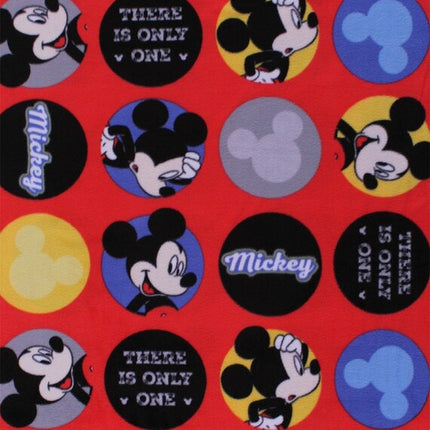 Mickey There Is Only One Fleece Fabric