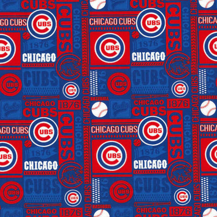 Handmade Placemat Or Table Runner Cubs Block