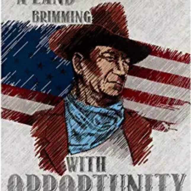Handmade Tapestry "John Wayne Americana”