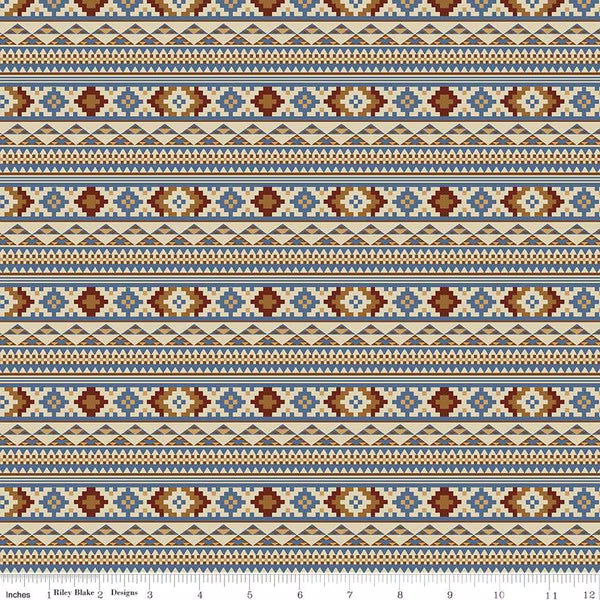 Pillowcase - Back of the Chutes Stripe Parchment Cotton