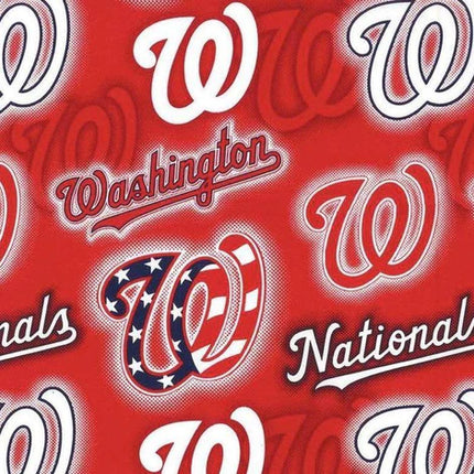 Nationals "W" Cotton Fabric