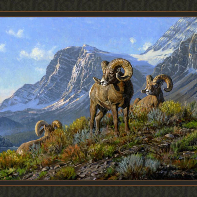 Handmade Tapestry "Rams”