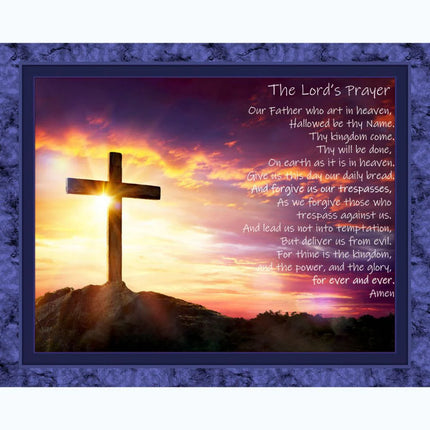 Handmade Tapestry "The Lord's Prayer Faith”