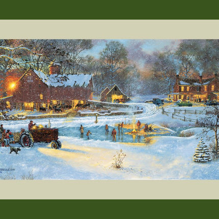 Home For The Holiday Panel Cotton Fabric