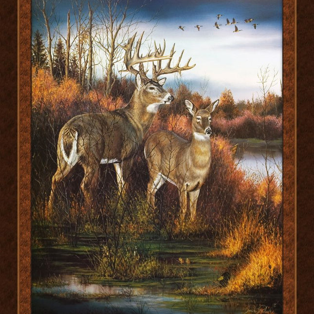 Monster Buck Cotton Panel