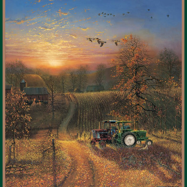 Harvest Daybreak 45" Wide Cotton Panel Fabric