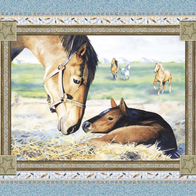Natures Gift Wallhanging Panel Cotton Fabric