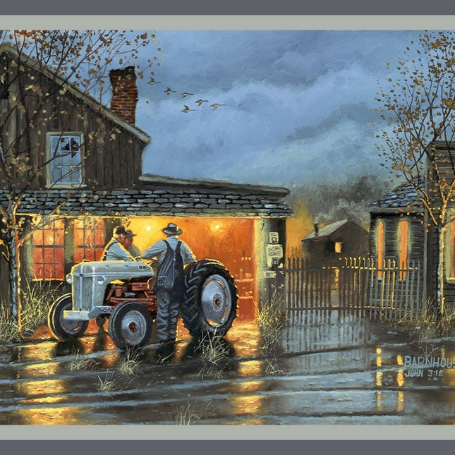 Handmade Tapestry "Farm Shop Talk”
