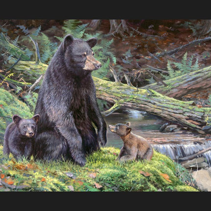 Handmade Tapestry "Bear Necessities"
