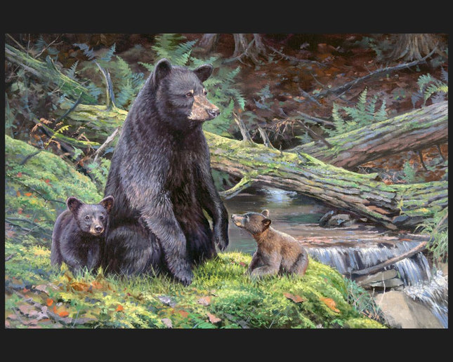 Handmade Tapestry "Bear Necessities"