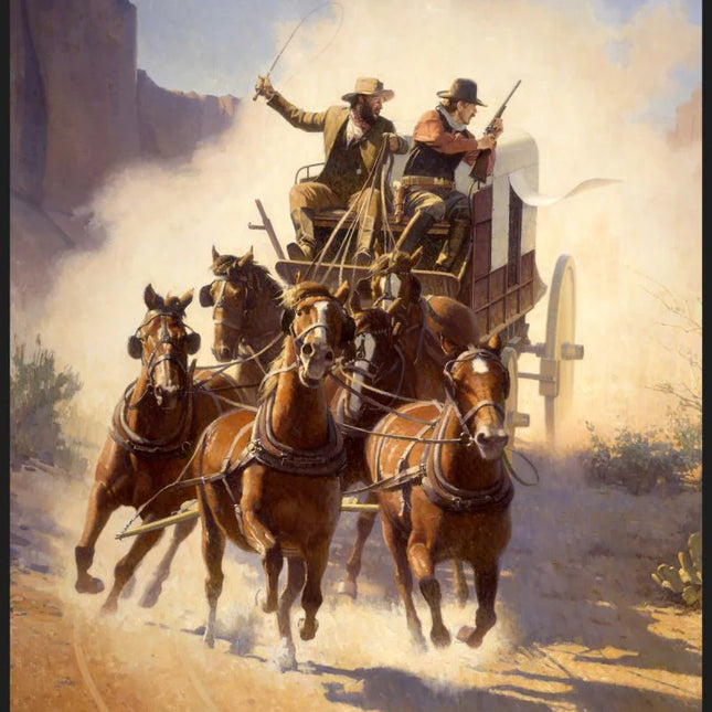 Handmade Tapestry "Mud Wagon”