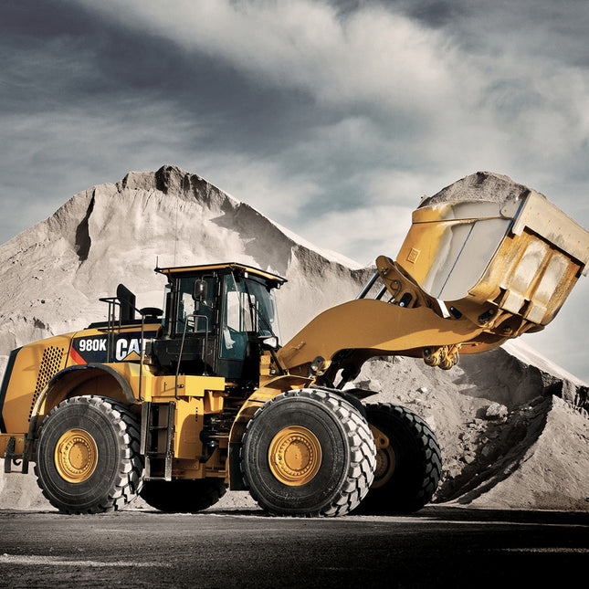 CAT® Front Loader Panel Cotton Fabric