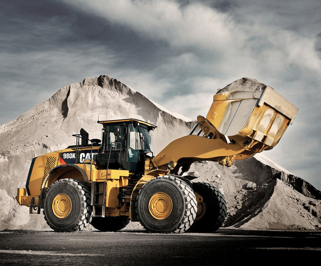 CAT® Front Loader Panel Cotton Fabric