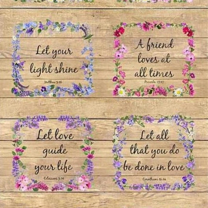 Handmade Tapestry "Let Your Light Shine”