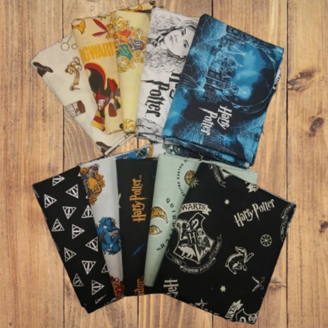 10 Half Yards  - Assorted Harry Potter Half Yard Bundle