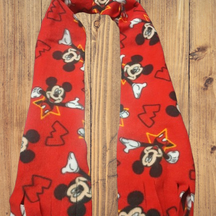 Handmade Scarf " Disney Mickey Mouse"