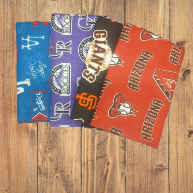 4 Fat Quarters -National League West Fat Quarter Bundle