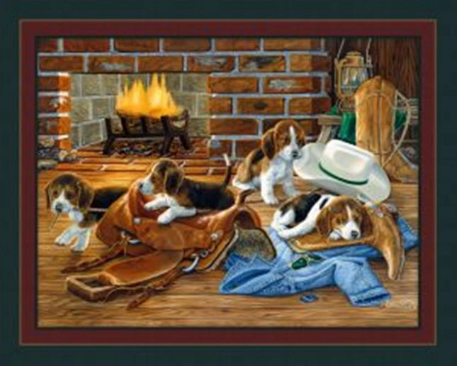 Handmade Tapestry "The Wranglers Western”
