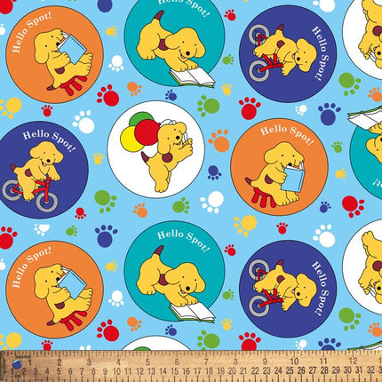 Hello Spot 45" Wide Cotton Fabric
