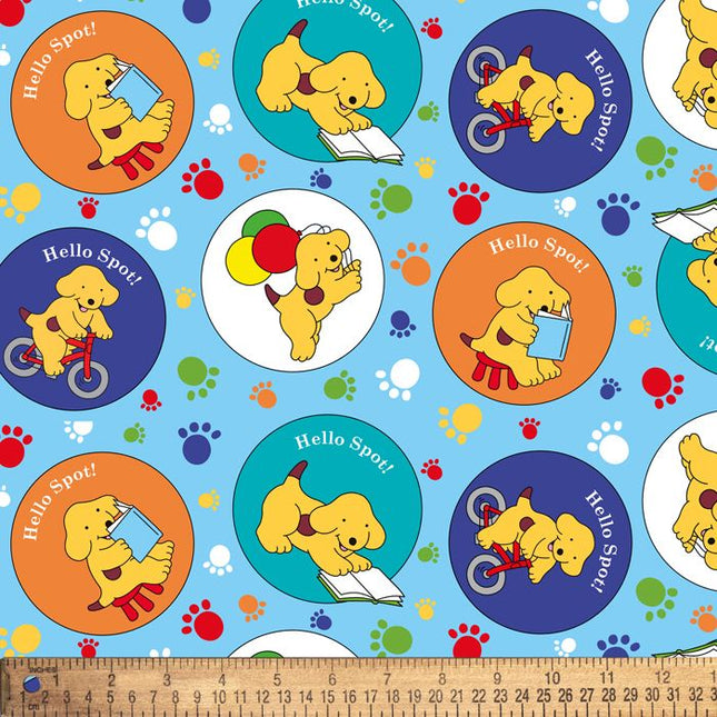 Hello Spot 45" Wide Cotton Fabric
