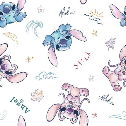 Stitch And Angel Cotton Fabric