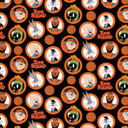Looney Tunes Space Jam Cotton Fabric