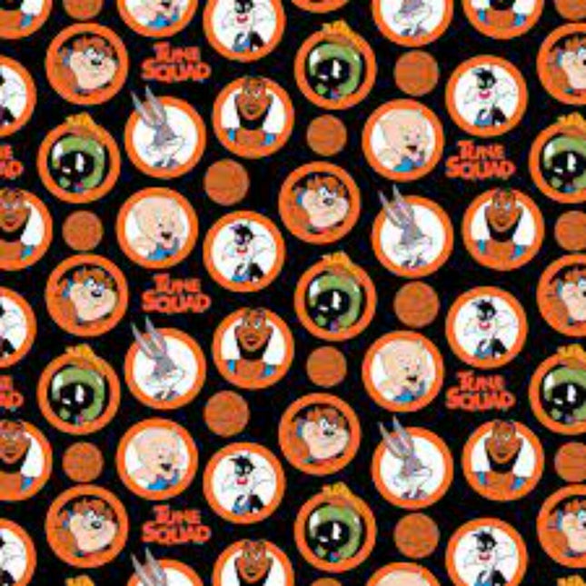 Looney Tunes Space Jam Cotton Fabric