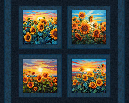 Handmade Tapestry "Sunflower Sunrise”