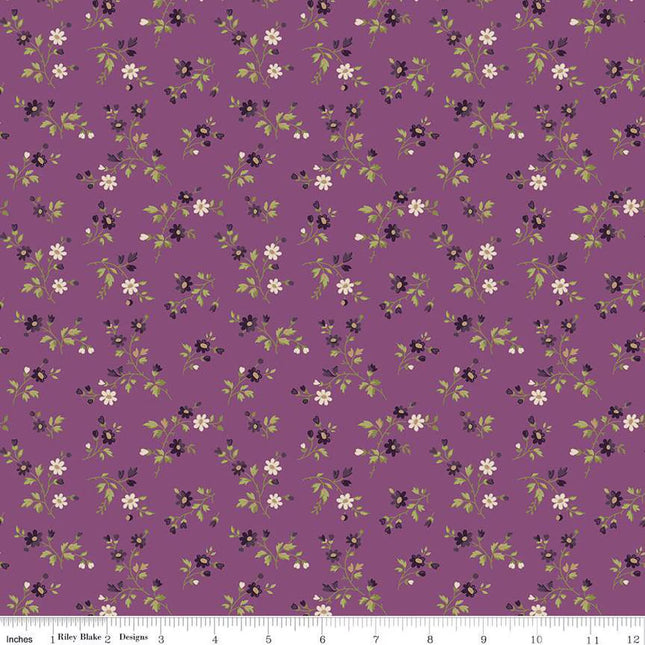 Handmade Placemat Or Table Runner Anne of Green Gables™ Stems Orchid