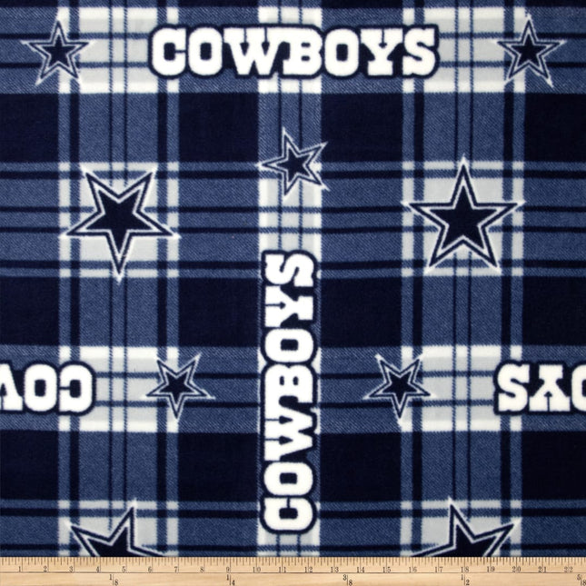 Cowboys Plaid Fleece