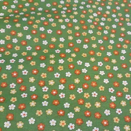 Flower Vintage Cotton Fabric